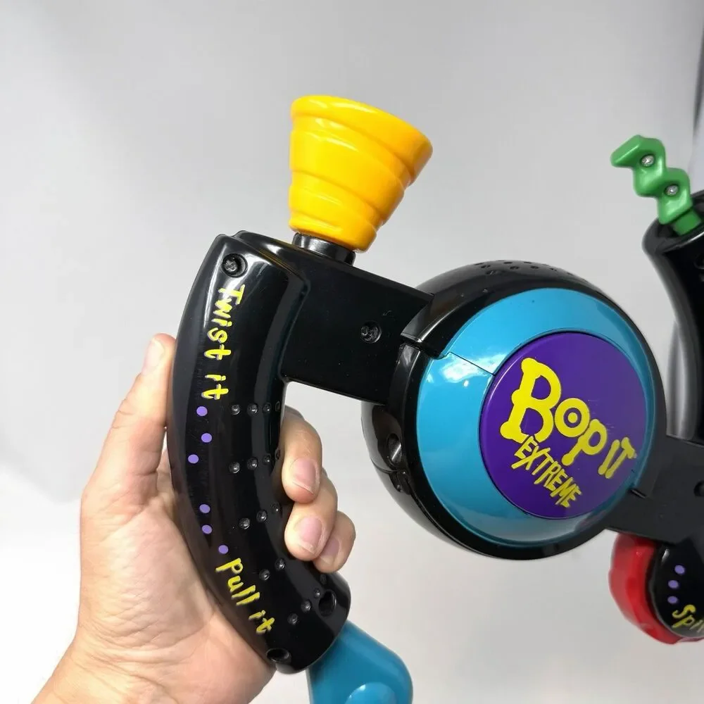 Bop It Extreme 1998 Hasbro Electronic Handheld Game Tested Works VTG Toy Retro